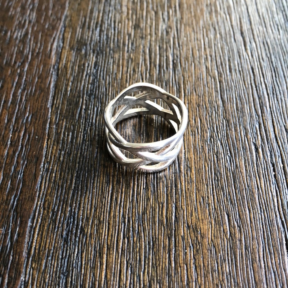 Sterling Silver Braided Ring